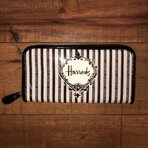 Harrod’s Black & White Wallet